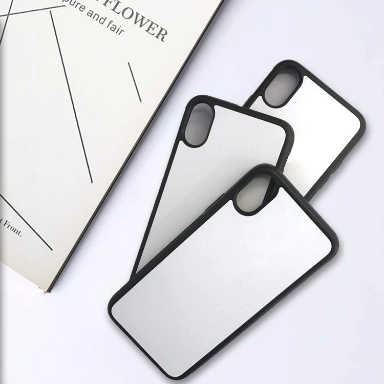 100 шт для IPHONE 7/8plus пустой 2D ТПУ сублимационные Чехлы для телефона рукоделие принт резиновая задняя защитная крышка с белым металлическая пластина