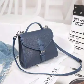 

2019 Autumn and Winter Envelope Bag New Style Lychee Pattern Cowhide Women's Handbag Shoulder Bag