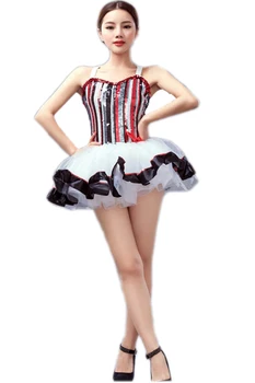 

The New Sexy Professional Ballet Costumes Tutu Dance Dress For Children Women Girls Gymnastics Leotard Dancewear Infantil