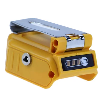 

Yellow Lithium Battery Converter Safe Use High Performance Input Voltage: DC 14-21V DC Socket Interface