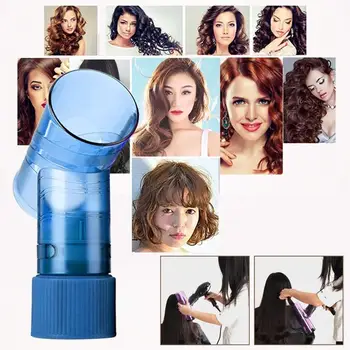 

Practical Design DIY Hair Diffuser Salon Magic Hair Roller Drying Cap Blow Dryer Wind Curl Hair Dryer Cover Hair Styling Tools
