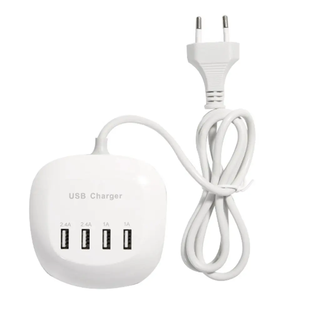 4 порта USB зарядное устройство для мобильного телефона Micro USB быстрая зарядка зарядное устройство для путешествий настенное зарядное устройство адаптер разъем универсальный для телефона