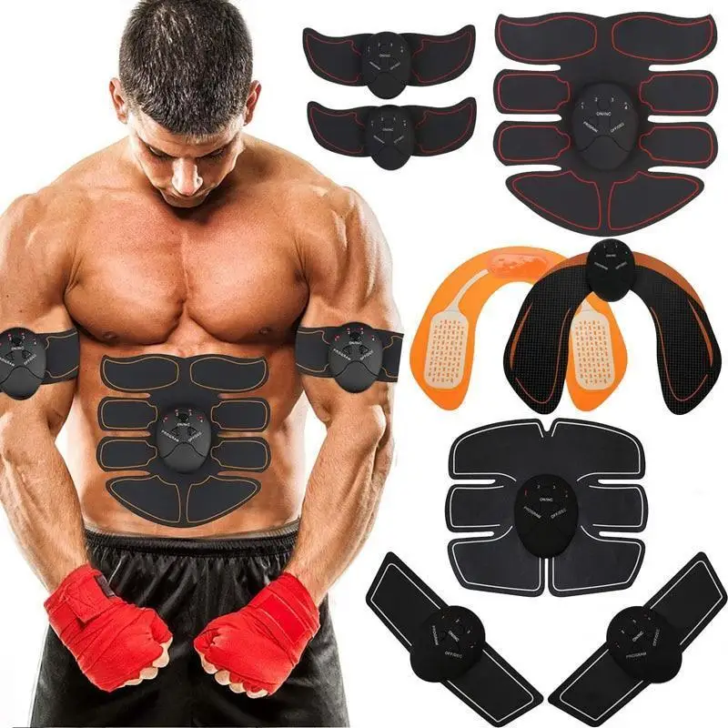 

Muscle Stimulator EMS Massager Abdominal Muscle Trainer Electrostimulation Hip Trainer Abdomen Arm Exercise Machine Gym Equiment