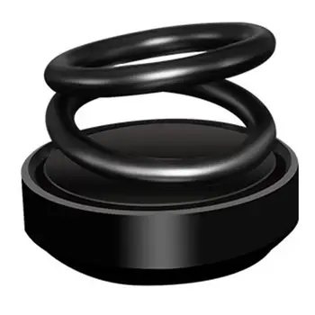 

Double Ring Perfume Seat Shake Sound Car Magnetic for Suspension Rotary Aroma Decoration Creative Car Interior Decoration