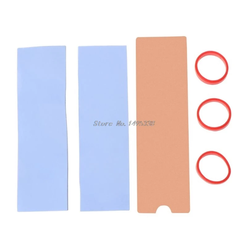 Heatsink Heat Dissipation Radiator M.2 Cooling Sink Thermal Pads for 2280 PCI-E NVME SSD | Компьютеры и офис