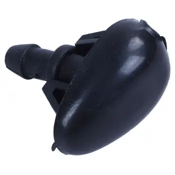 

Auto Plastic Front Windscreen Washer Nozzle Replacement for Nissan Black