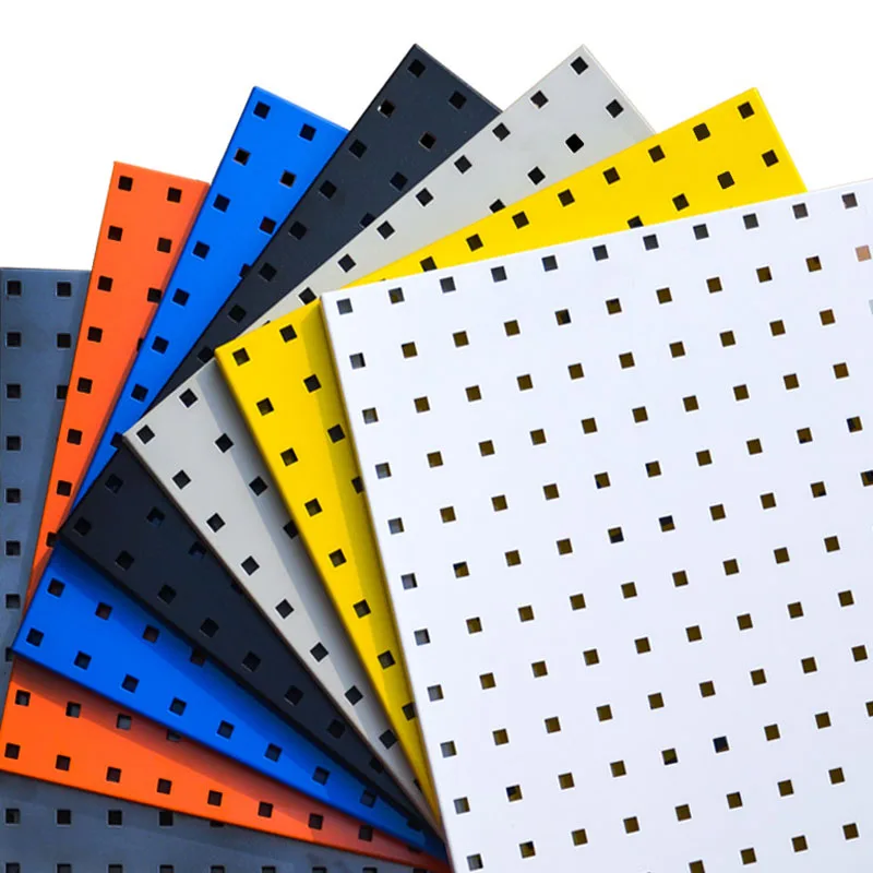 60x120cm Round hole metal pegboard rack panel shelf organizer goods shelves floor stands 1PCS storage rack desktop storage rack
