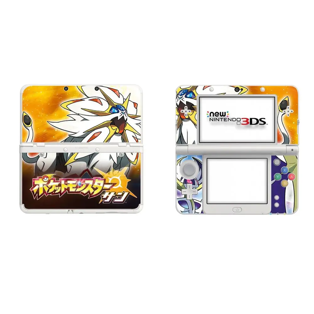 O3DS0075 Pokemon Go полное покрытие наклейка Кожа Наклейка для nintendo NEW 3DS Скины Наклейка s для NEW 3DS виниловая Защитная игра Кожа Наклейка - Цвет: O3DS0075