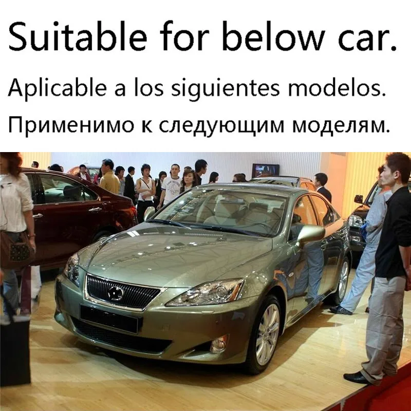 Молдинги автомобильные модернизированные Automovil украшения протектор наружные Спойлеры крыльев 06 07 08 09 10 11 для Lexus IS серии