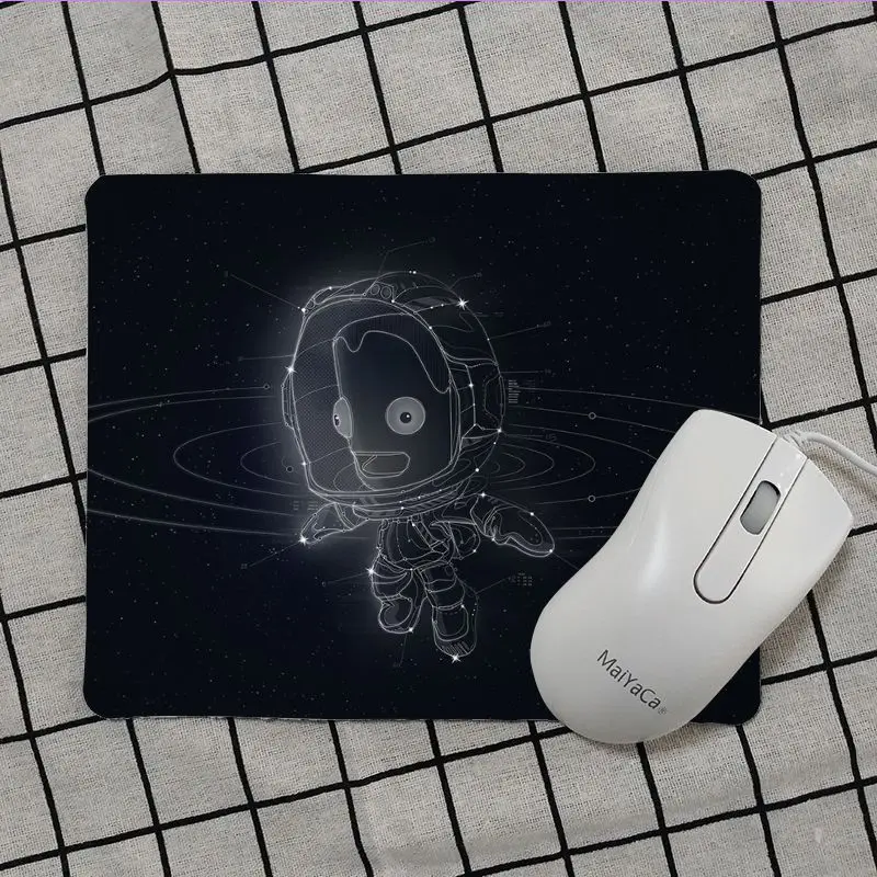 Maiya высокое качество Kerbal космическая программа силиконовый коврик для мышки игра Топ продаж подставка под руку мышь - Цвет: No Lock Edge25x29cm