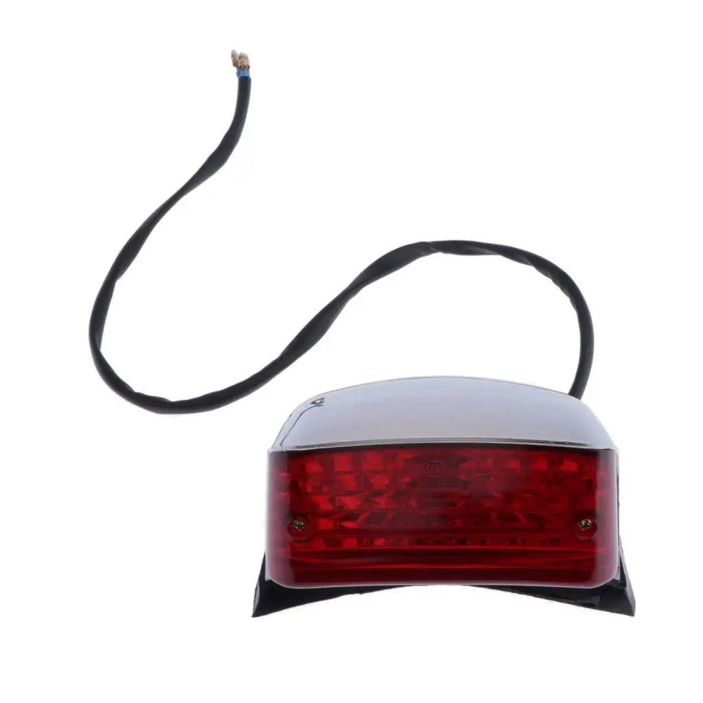 ABS Plastic - Red Taillight Brake Tail Light for Honda Rebel CA 250 CMX 250C