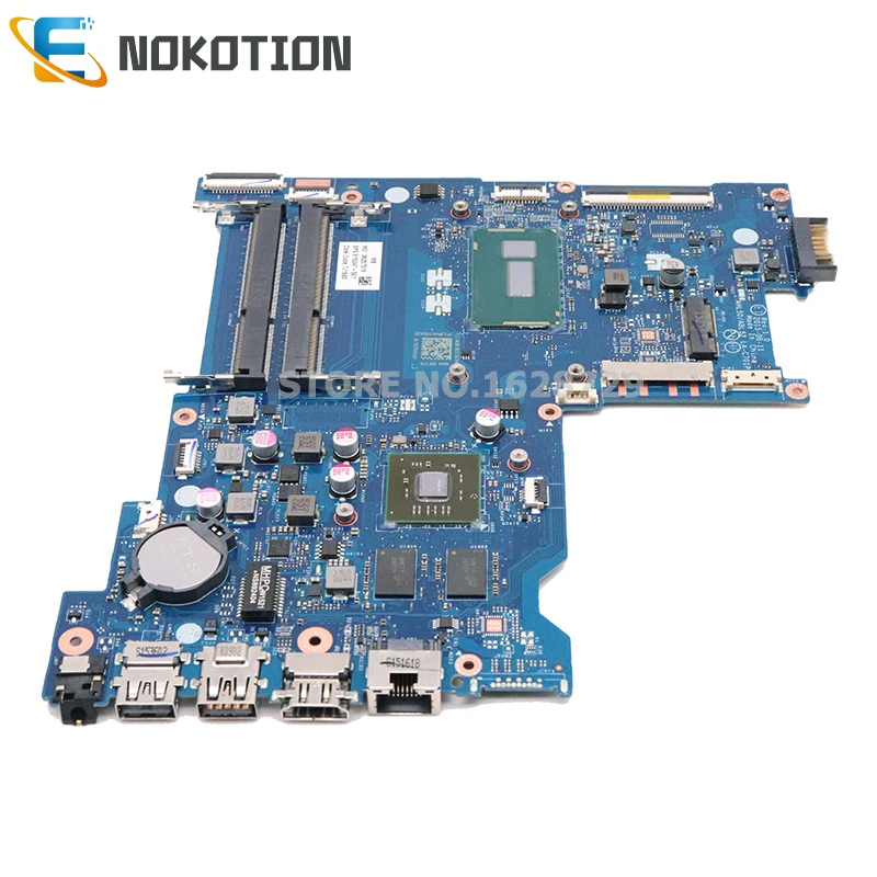NOKOTION 815247-501 815247-001 аккумулятор большой емкости для hp 15-AY Материнская плата ноутбука AHL50 ABL52 LA-C701P материнская плата SR23W I7-5500U Процессор R5 M300 GPU