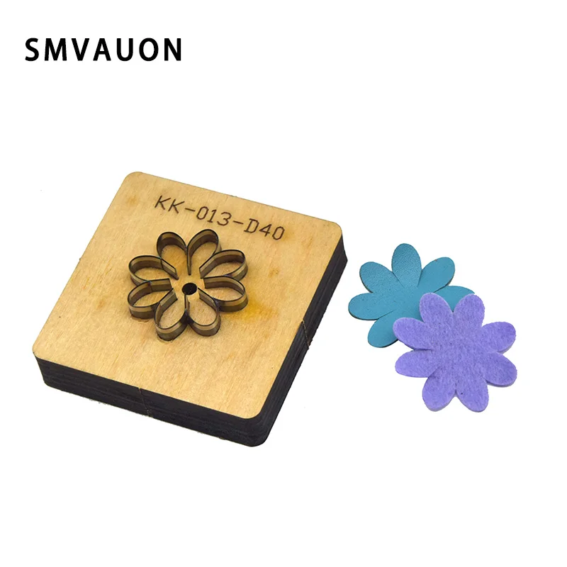 

New Party Ornament Cutter Mold For Diy Petals For Children Hanging Pendants Gifts Handicraft Tool Wood Dies For Crafts Stamps