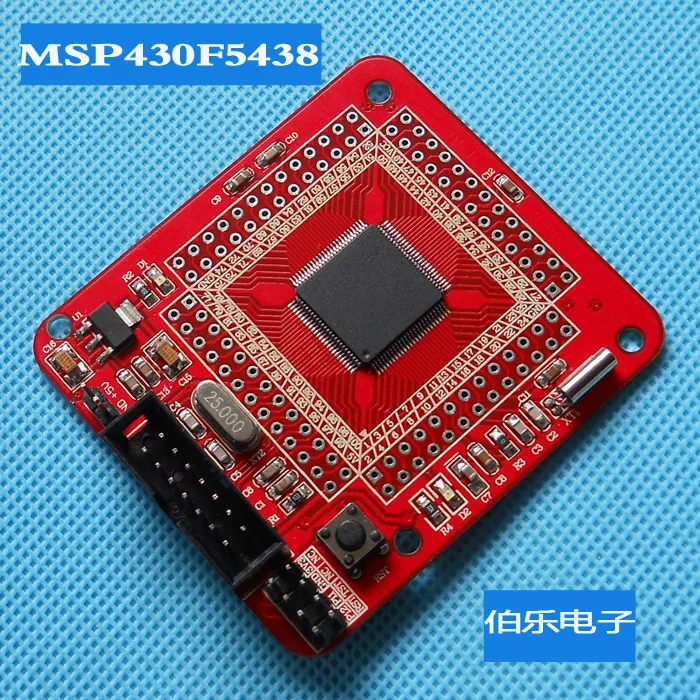 MSP430F5438 микроконтроллер системная плата обучающая основная макетная совместима с