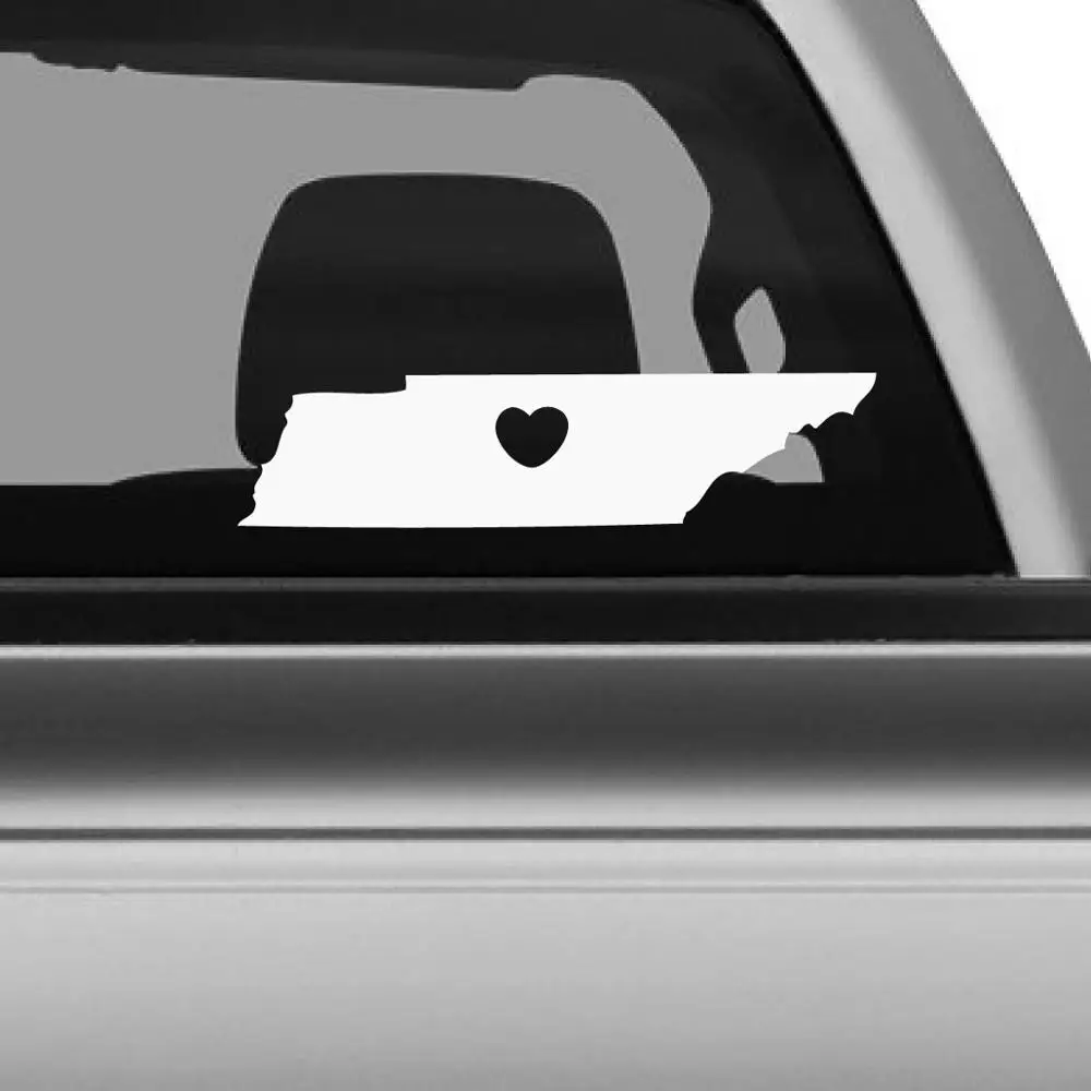 I love Tennessee Автомобильная наклейка нерегулярный паралелограмма с любовью