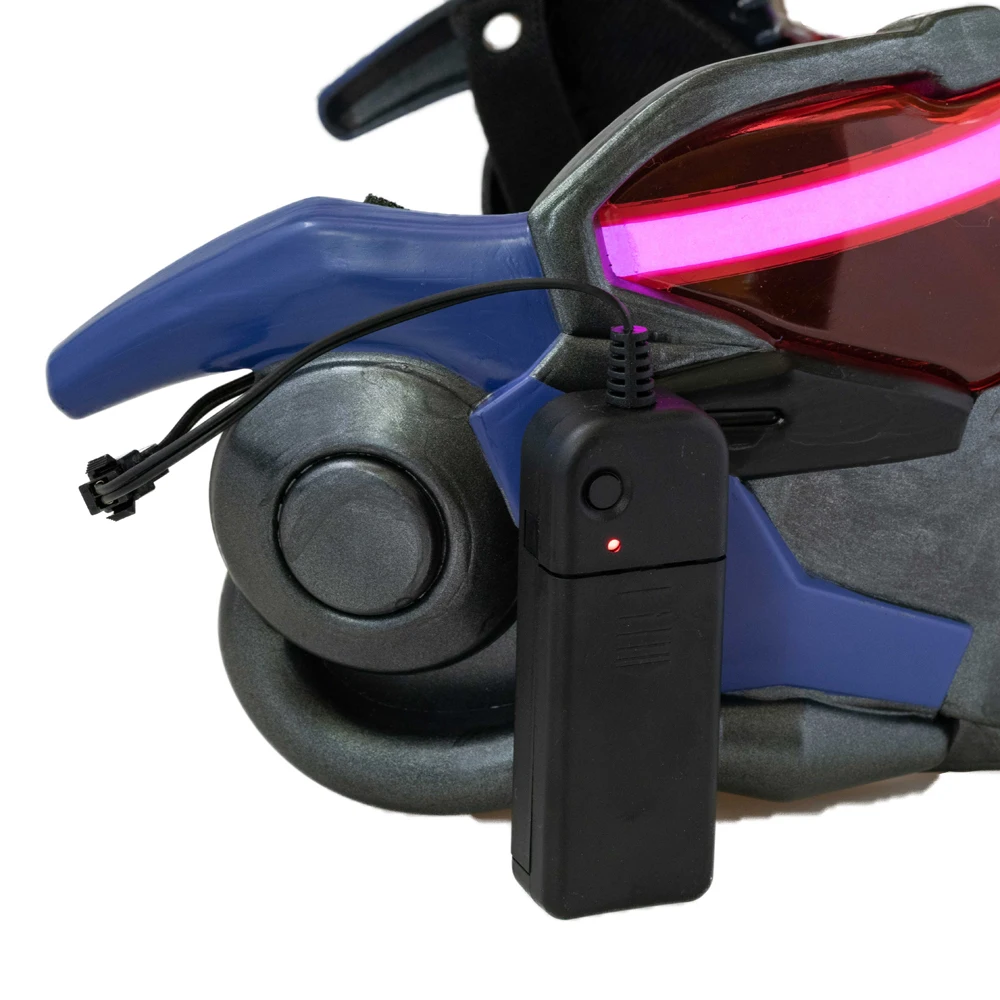 COSTHEME Overwatch Солдат 76 оружие маска, Официальная Лицензия, Косплэй Jack Morrison светодиодный светильник VR шлем игры аниме опора