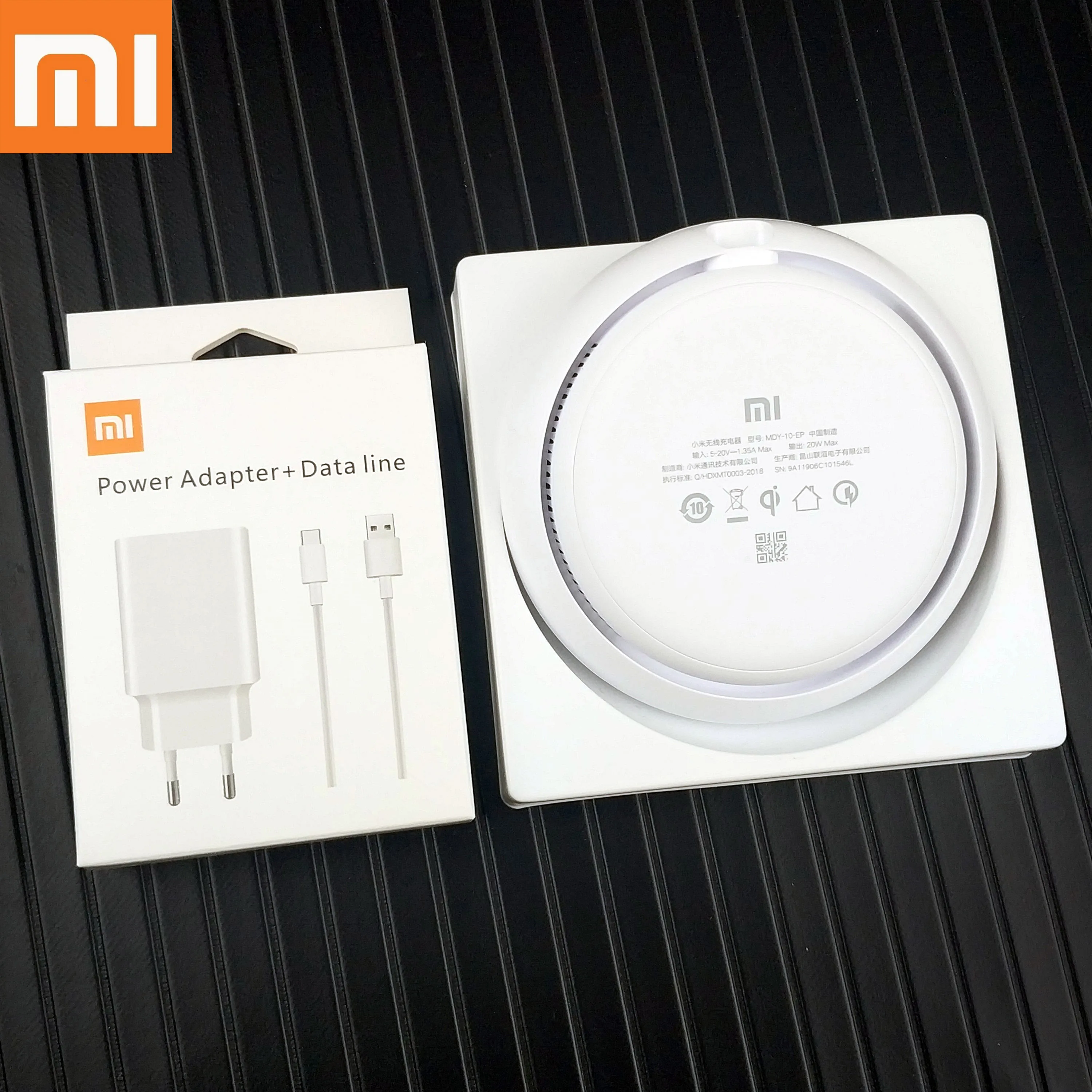 Подлинное Беспроводное зарядное устройство xiaomi Qi Epp Smart 27 Вт type-c QC4.0 адаптер зарядки для iphone Xs Xr X mi 9 9t pro 8 mi x 3 2s Mate30 20