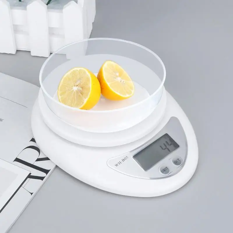 

Mini Electronic Scale High Precision Household Kitchen Scale Baking Measuring Weighing Balance Digital Scale 1Kg/0.1g 5Kg/1g