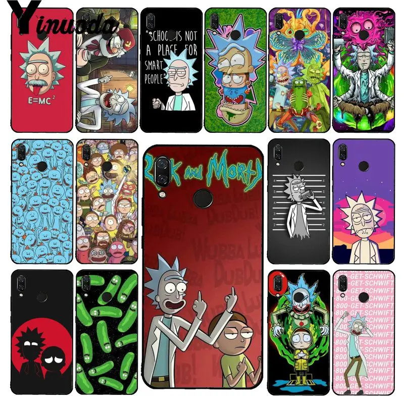 

Yinuoda Rick And Morty Phone Case for Xiaomi Redmi4X 6A S2 Go Redmi 5 5Plus Note4 Note5 7 Note6Pro
