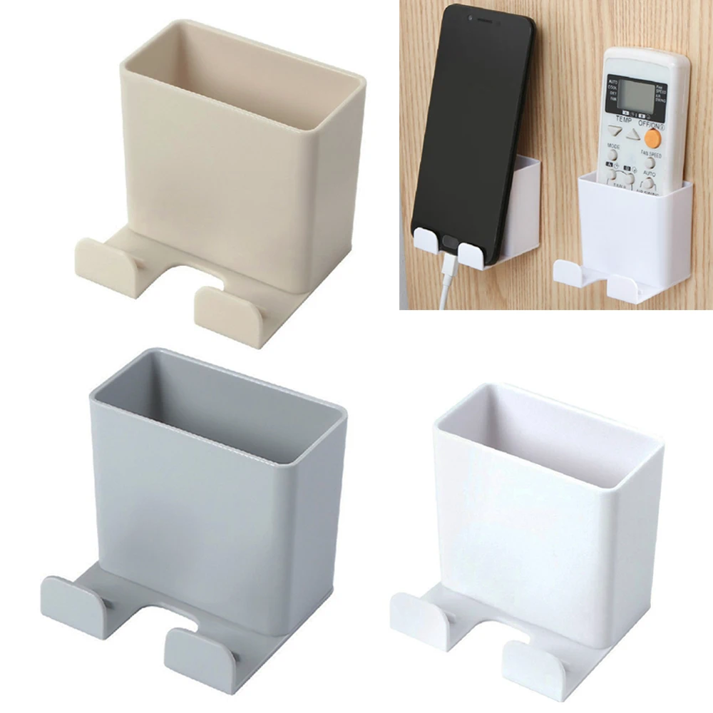 3 Colors Multifunction Wall-mounted Air Conditioner /TV Remote Control Storage Box Home Hotel bedroom Storage Rack Holder