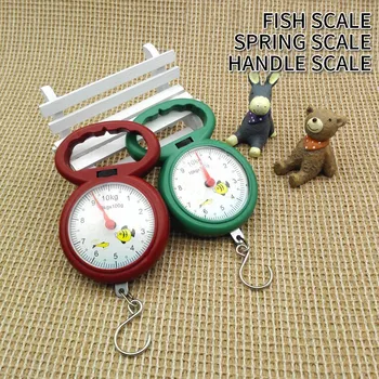 

Fish Shape Hanging Scale Household Luggage Handheld Portable Scales Balance Weighing Scale Fish scale spring scale