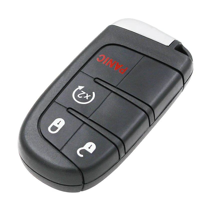 3+1/4 Button Smart Key Housing Remote Car Key Shell Case Cover for Fiat 500X 500 500L for Jeep Renegade Compass M3N-40821302