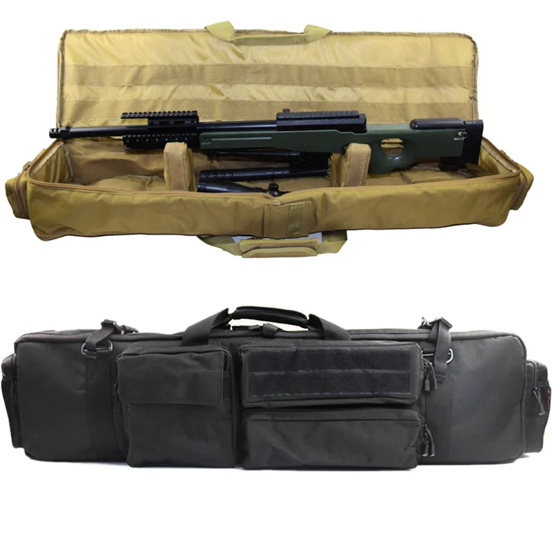 

Tactical M249 Rifle Gun Bag Case Military Hunting Airsoft Rifle Shoulder Backpack Gun Carrying Protection Case Portable Bag