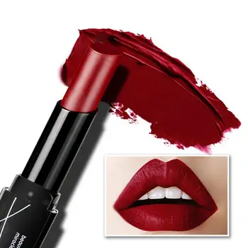 

Matte Lipstick Matte Makeup Waterproof Sexy Red Lip Tint Long Lasting Pigment Velvet Lip Stick