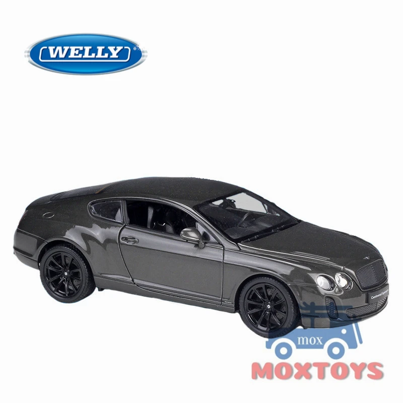Welly 1:24 Bentley Continental Supersports белый/серый литая модель автомобиля | Игрушки и хобби