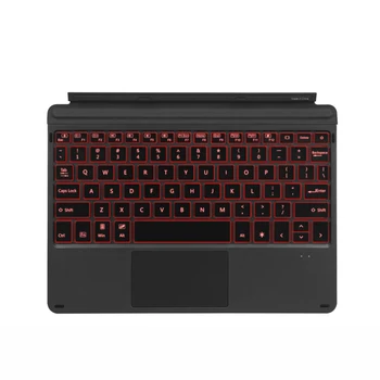 

[Slim ] Wireless bluetooth keyboard case for Microsoft surface gO 7,Touchpad mouse +750 Rechargeable battery + 7 colors backlit