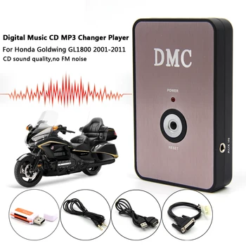 

Black Motorcycle Digital Music CD MP3 Changer Player case for Honda Goldwing GL1800 2001-2011 2002 2003 2004 2005 2006 2007 2008