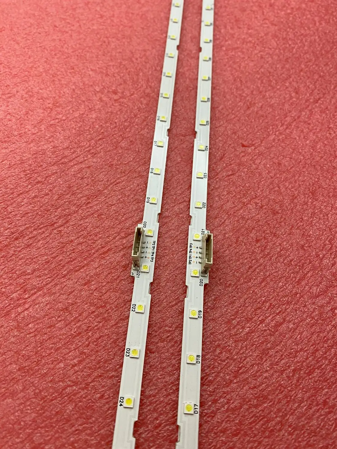 Из 2 предметов светодиодный Подсветка полосы для UE55NU7100 UE55NU7300 UE55NU7170U UE55NU7105 UE55NU7120