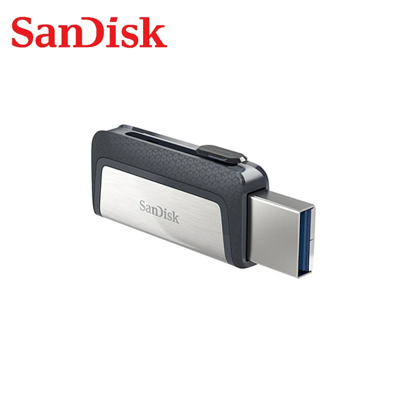 SanDisk SDDC2 USB 3,0 OTG флеш-накопитель U диск 256 ГБ 128 Гб 64 ГБ 32 ГБ флеш-накопитель Флешка карта памяти для ПК/Android type-C