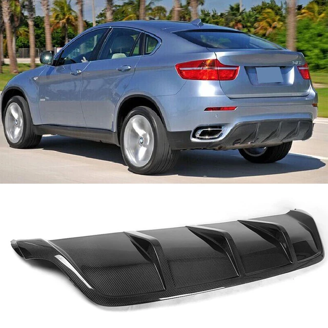 2008-2014 Z-ART für X6 carbon hinten diffusor für E71 carbon fiber hinten  lip für X6 carbon fiber hinten kinn - AliExpress