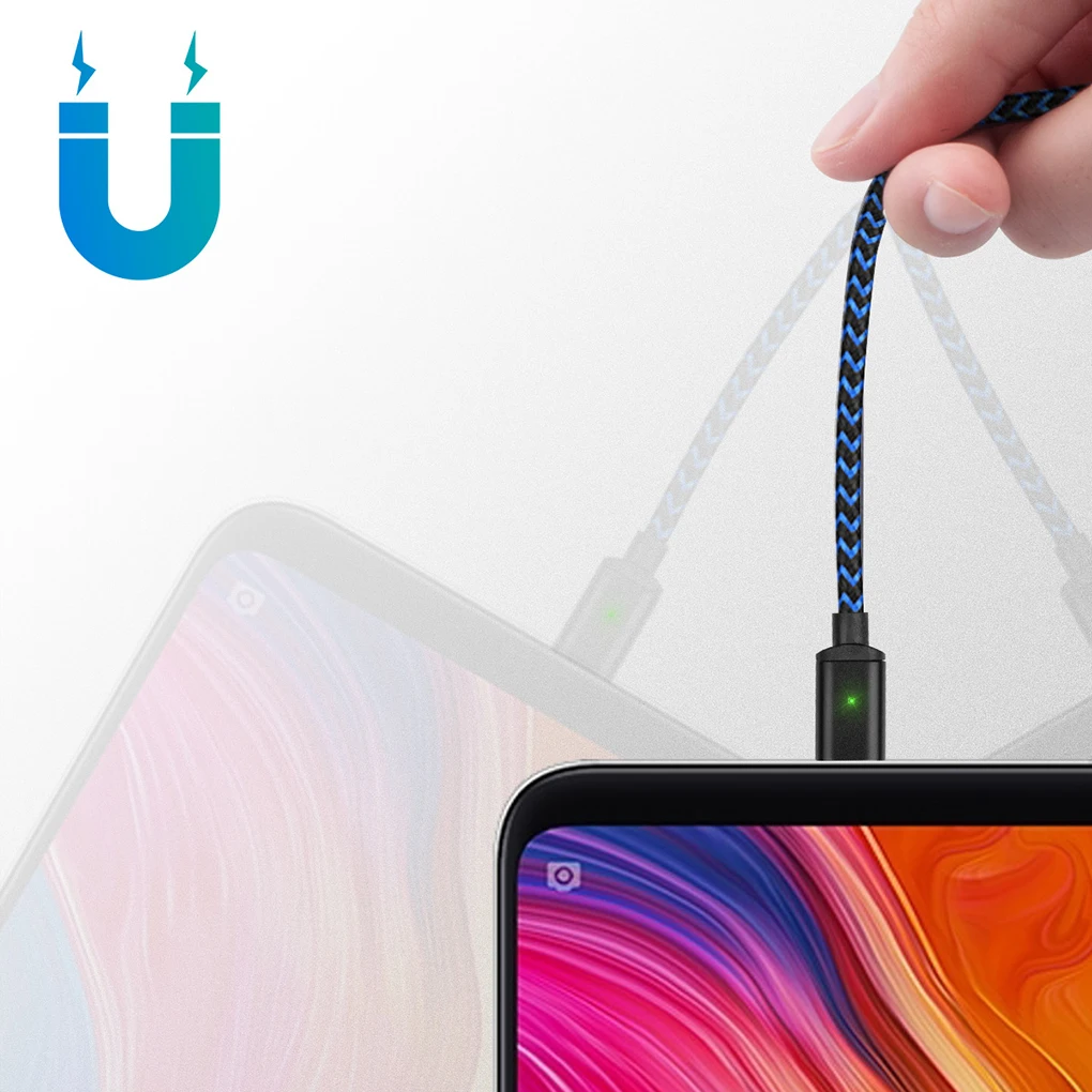 Замена для смартфонов на платформе Android 3-в-1 кабель для передачи данных Плетеный Дуэль боковые клапаны для подключения USB шнур провод линии передачи данных