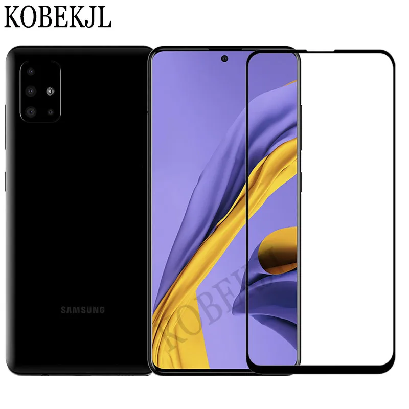 Закаленное стекло для samsung A51 Защитное стекло для samsung Galaxy A51 SM-A515F A515 A515F Galaxy ya51 полное покрытие стеклянной пленки