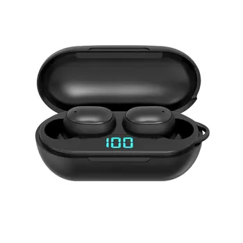 

H6 Wireless Headsets Version 5.0 Stereo Waterproof Sports Earphones Led Display And Microphone For Video Games Music