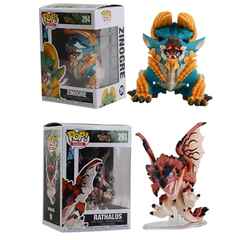 

FUNKO POP New Game Figure Monster Hunter Rathalos Zinoger Vinyl Action Figures Collection Model Toys for Children Christmas gift