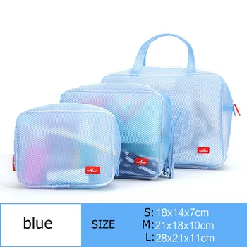 

Waterproof Transparent Toiletry Bag Korean Bathroom Storage Bag Travel Swimming Clothing Storage Bag