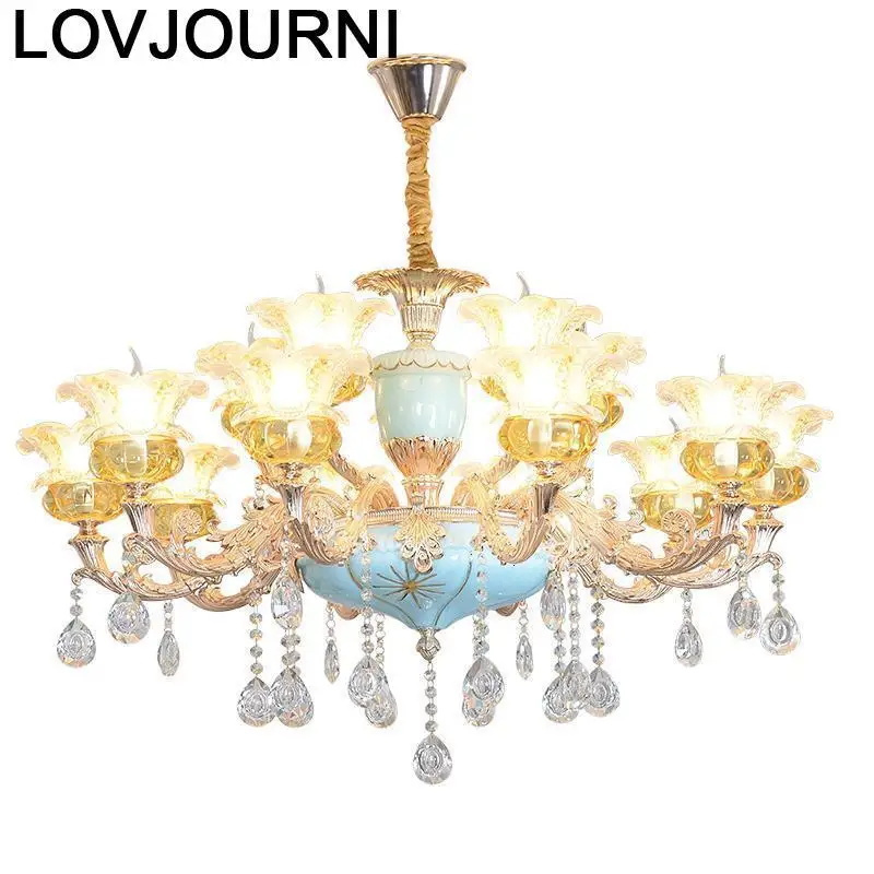 

Lampara Colgante De Techo Lampadario Cameretta Bambini Loft Luminaire Suspendu Crystal Light Hanging Lamp Deco Maison Hanglamp