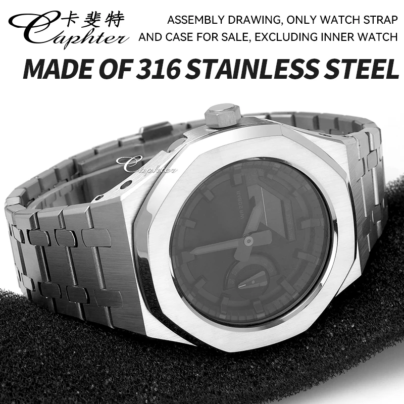 Casioak MOD ŰƮ η ƿ ð ̽  ݼ ð  Ʈ , Casio G-SHOCK GA2100 GA-B2100 2110