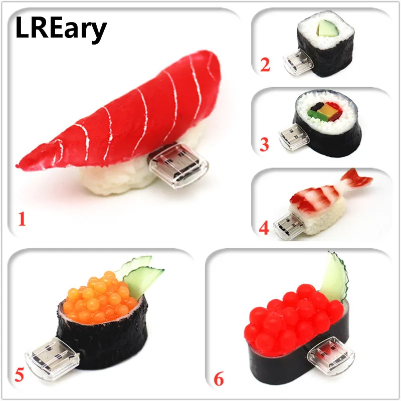 USB флеш-накопитель Food model симпатичный японский на 16 ГБ 8 карта памяти 32 64 U-диск 128 Мб