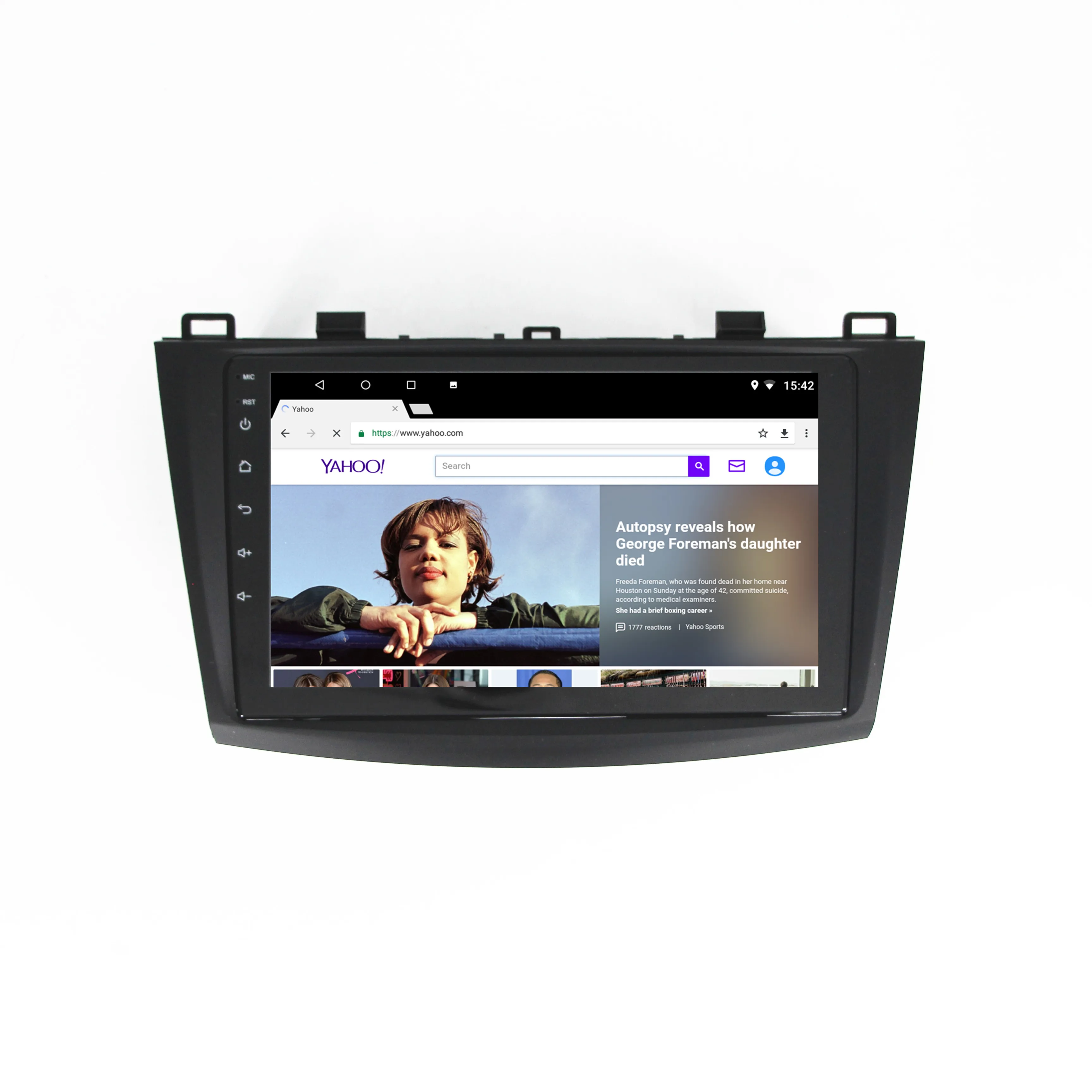 2din Car stereo radio Android multimedia player for for Mazda3 2009 2010 2011 2012 with gps navigation BT vedio output input