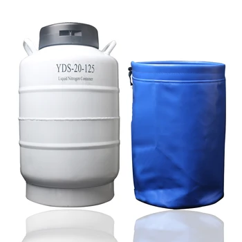 

5 years warranty 20 liter liquid nitrogen biological containers semen storage tanks yds-20-125 dewar vessel