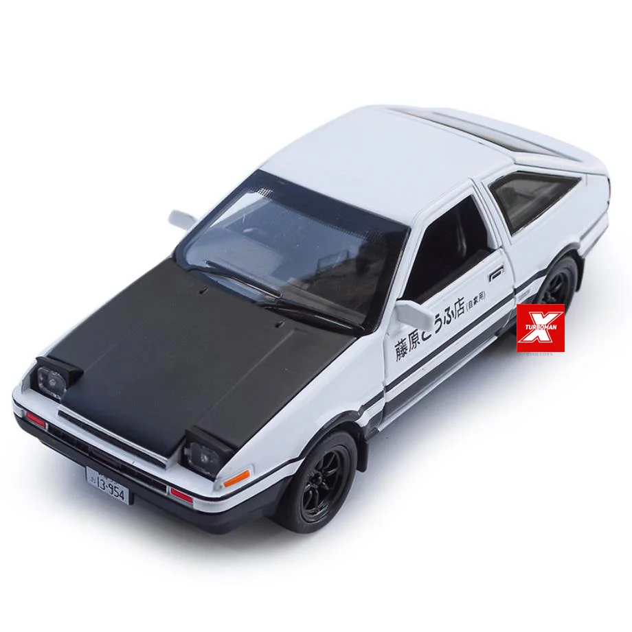 Лидер продаж масштаб 1:28 гоночная аниме Начальная Модель D Toyota TRUENO AE86