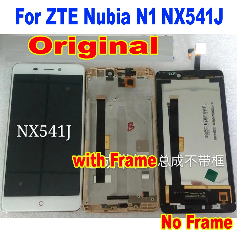 Оригинал лучший для ZTE Nubia N1 NX541J ЖК-дисплей сенсорная панель сенсорный экран в