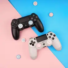 GeekShare-Juego de 4 Uds. De empuñaduras de silicona, tapas de Joystick, interruptor y cubierta de interruptor Lite, Thumb Stick analógico