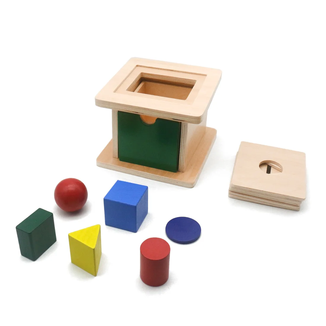 6 в 1 Монтессори подходящая коробка форме Sensorial Material Juguetes Montessori Rducational Eooden Детские