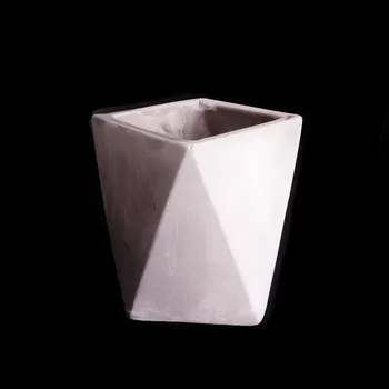 

Retro Concrete Vase Making Molds Home Made Flowerpot Silicone Mold for Cement Succulent Cactus Plants Decoration Pot