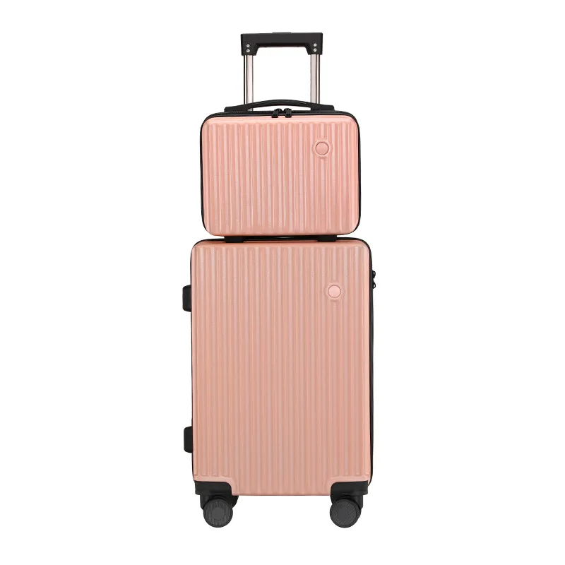 14"20"24"Travel Cabin Suitcase Trolley Rolling Luggage Sets 3 Pieces Makeup Bag With Wheels Carry On Boarding Case